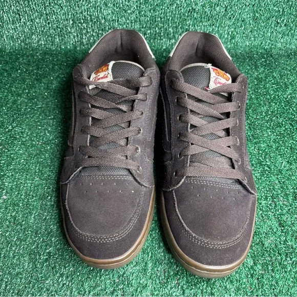 VANS Cardiel Anti Hero Estilo Quattro Brown Suede Old Skool Size 14 Vintage Y2K - Picture 2 of 12